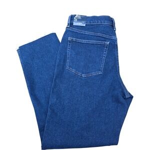 J.Crew Classic Vintage All Day Stretch‎ Dark Wash Raw Hem Jeans Size 28 New